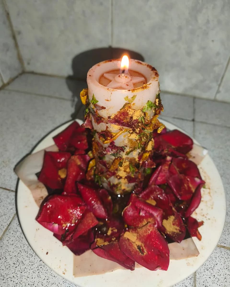 Ritual de Endulzamiento — evidencia visual